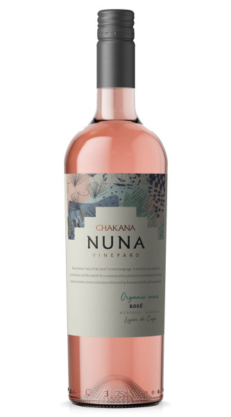 Foto der Flasche CHAKANA NUNA Rosé Bio Wein