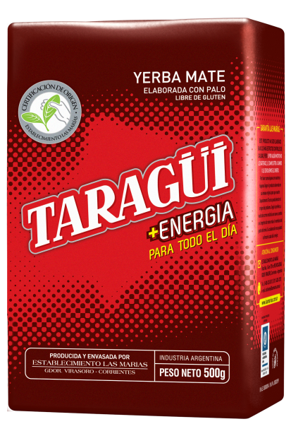 TARAGÜI und Energia- Yerba Mate/ Mate Tee mit Stängel