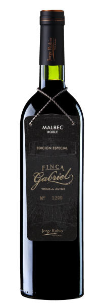 Foto der Weinflasche Jorge Rubio-FINCA GABRIEL Edición Especial - Roble Malbec
