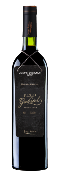 Foto der Weinflasche Jorge Rubio-FINCA GABRIEL Edición Especial - Cabernet Sauvignon