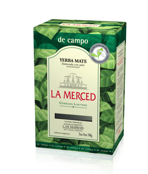 LA MERCED de CAMPO Yerba- Mate/ Mate Tee mit Stängel