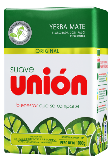 SUAVE UNION Yerba Mate/ Mate Tee mit Stängel (1000g)