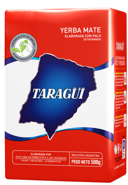 TARAGÜI Yerba Mate/ Mate Tee mit Stängel (500g)