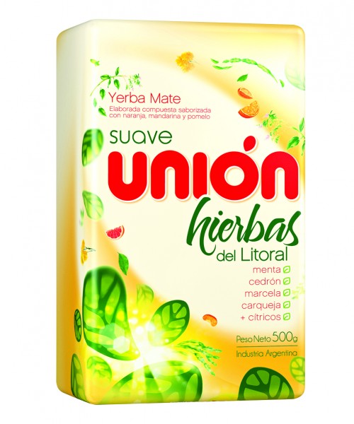 SUAVE UNIÓN Hierbas del Litoral Yerba Mate/ Mate Tee mit Stängel