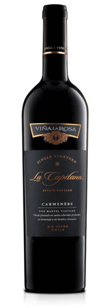 Foto der Weinflasche La Capitana Single Vineyard Carmenere