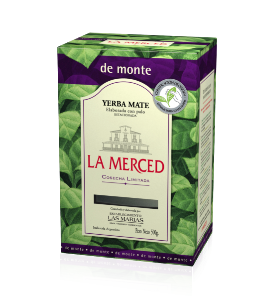 LA MERCED DE MONTE Yerba- Mate/ Mate Tee mit Stängel